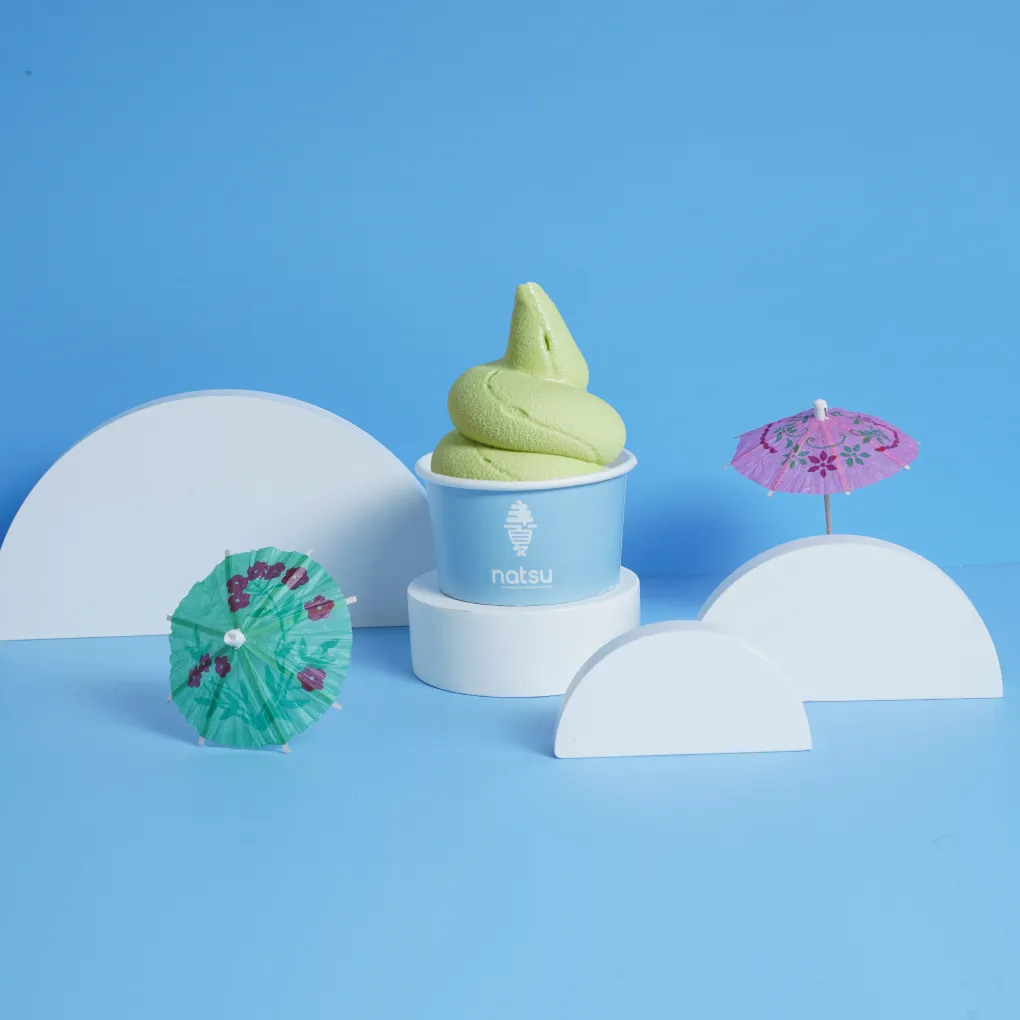 cc cup matcha ice cream