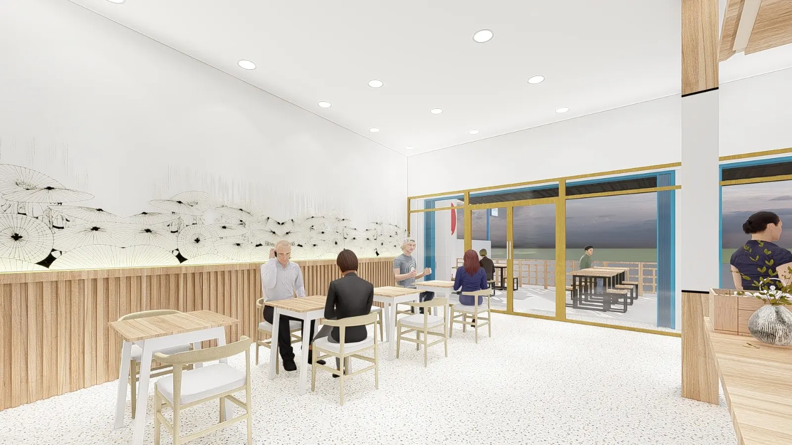 Desain 3D Kemitraan Natsu Coffee 6