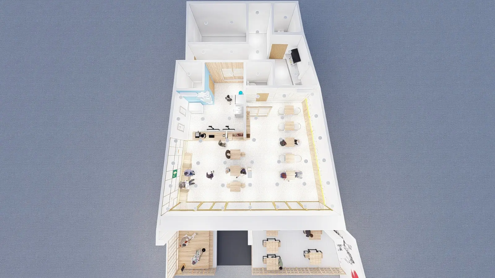 Desain 3D Kemitraan Natsu Coffee 7