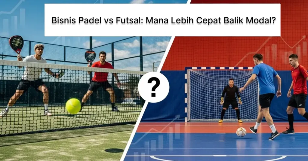 Bisnis Padel vs Futsal: Mana Lebih Cepat Balik Modal?