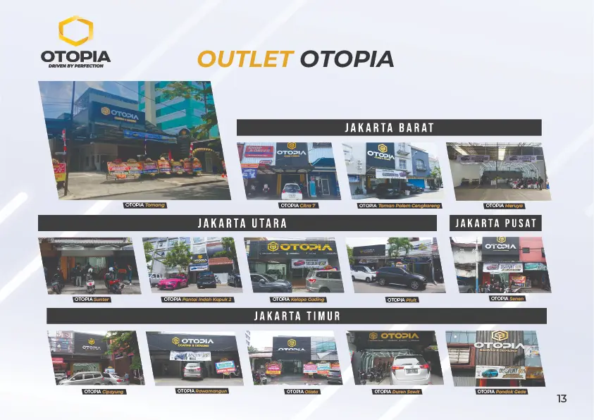 Outlet Kemitraan Salon mobil otopia 1