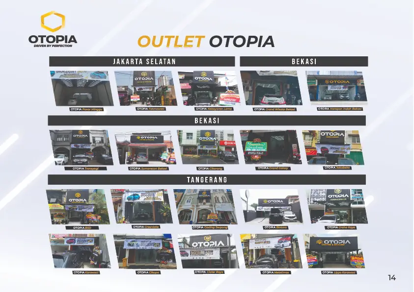 Outlet Kemitraan Salon mobil otopia 1